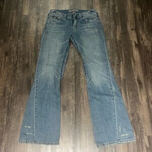 Low Rise Flare Jeans